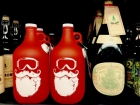 Santa Beer Growlers