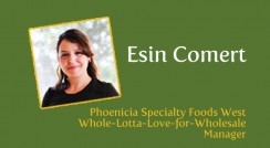 Esin Comert, Wholesale Operations Manager