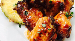 Pineapple Chipotle Chicken Wings